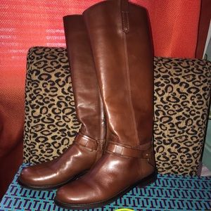 Tory Burch derby boots